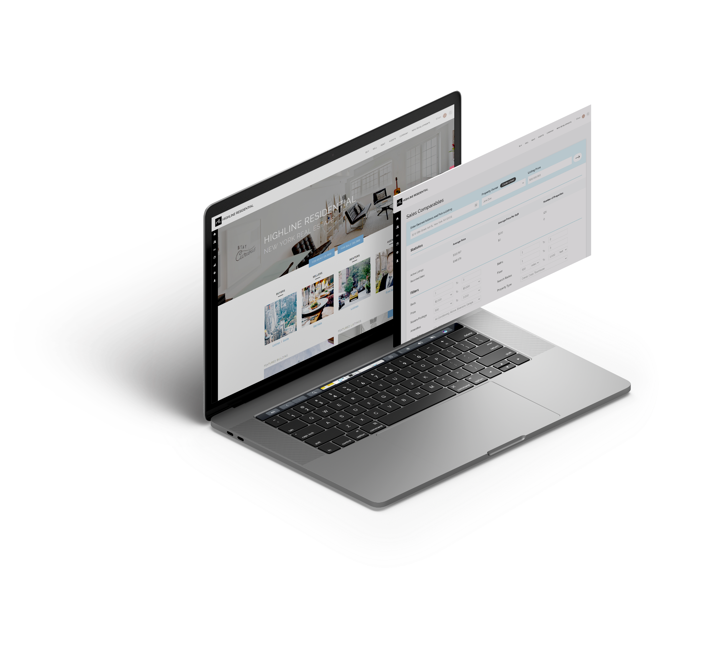 Highline Residential Listing Comparison tool