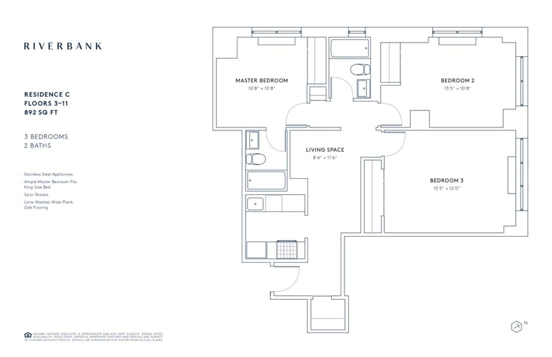 Photo for  Riverbank  - 555 WEST 42 STREET Rental Building in Hell's Kitchen, Manhattan