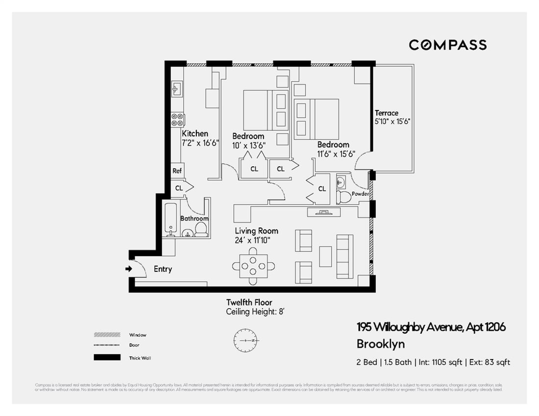 Photo for  Willoughby Walk Apartments  - 195 WILLOUGHBY AVENUE Cooperative in Clinton Hill, Brooklyn