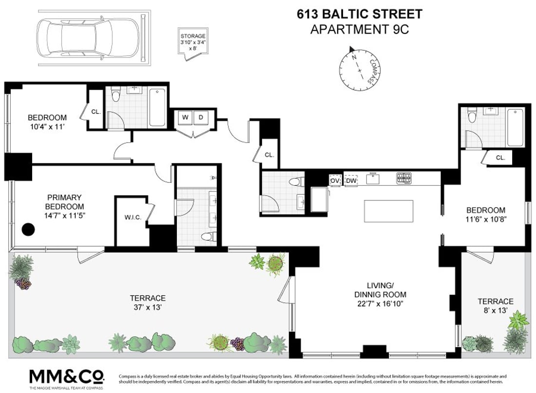 Photo for  Baltic Park Slope  - 613 BALTIC STREET Condominium in Park Slope, Brooklyn