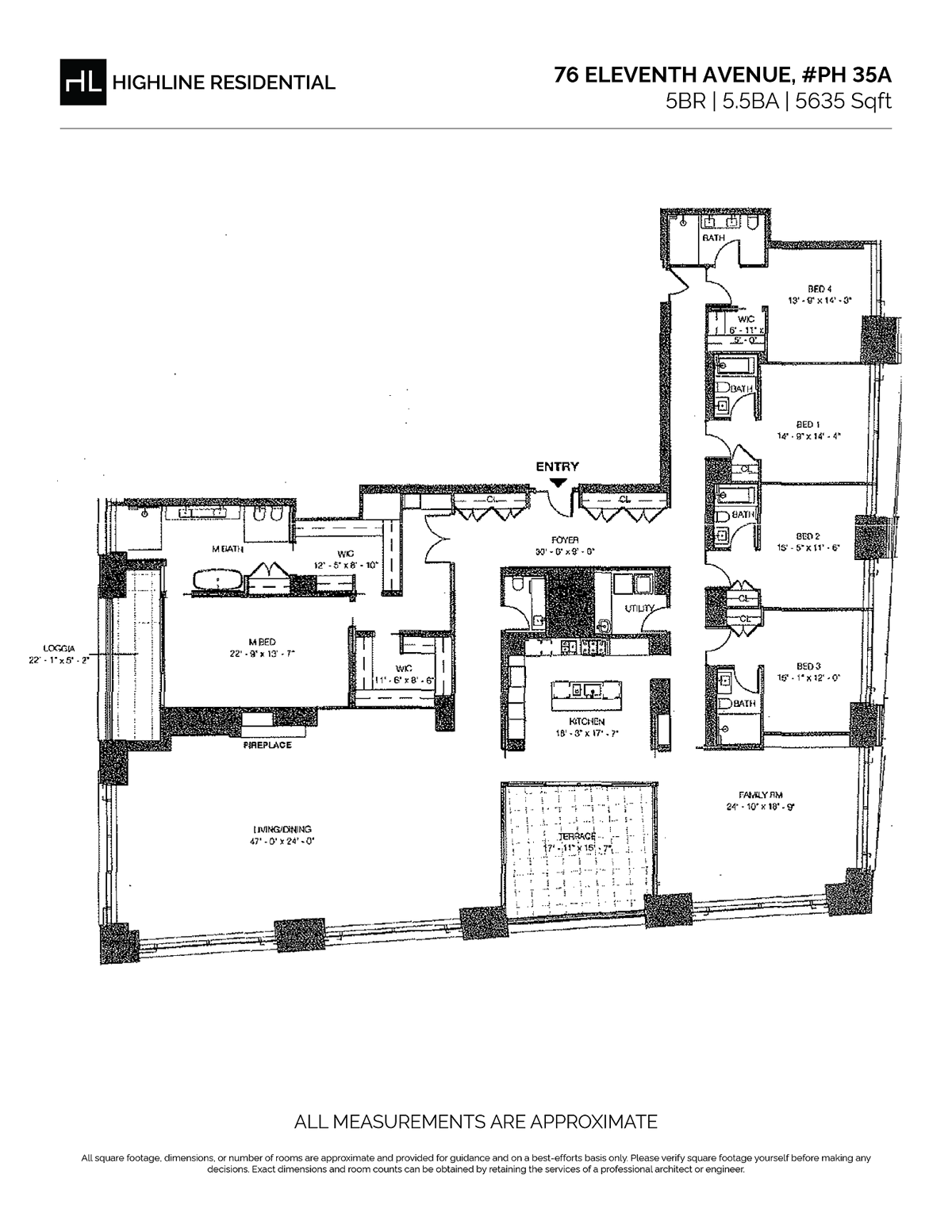 Photo for One High Line Residences - 500 West 18th Street Condominium in Chelsea, Manhattan