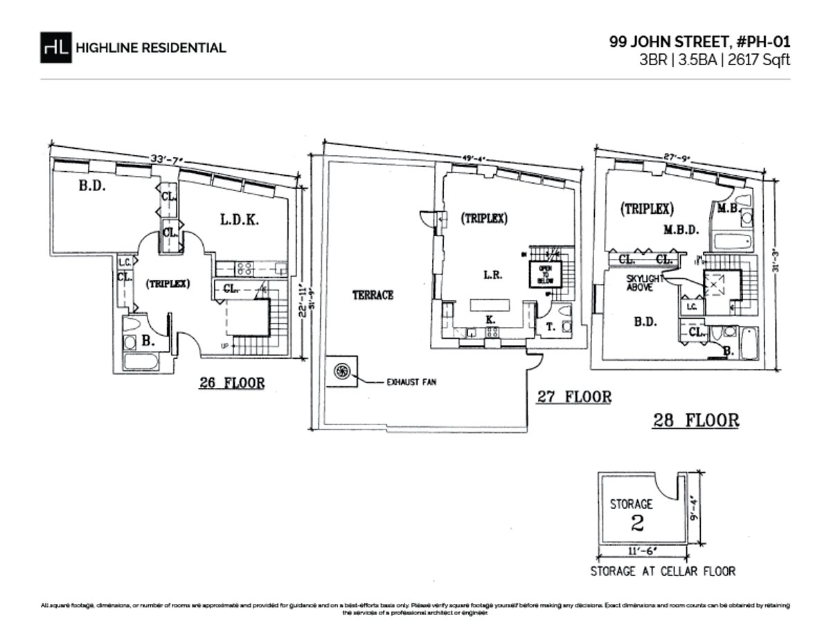Photo for 99 John Deco Lofts - 99 John Street Condominium in Financial District, Manhattan