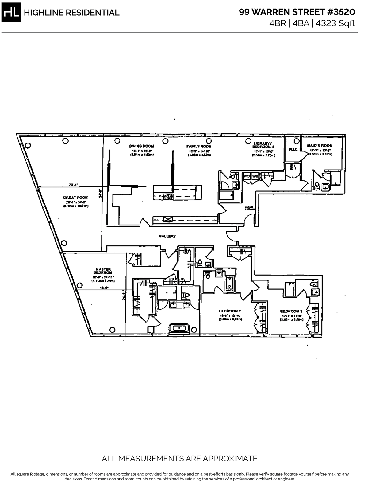 Photo for 101 Warren - 99 Warren Street And 101 Warren Street Condominium in Tribeca, Manhattan