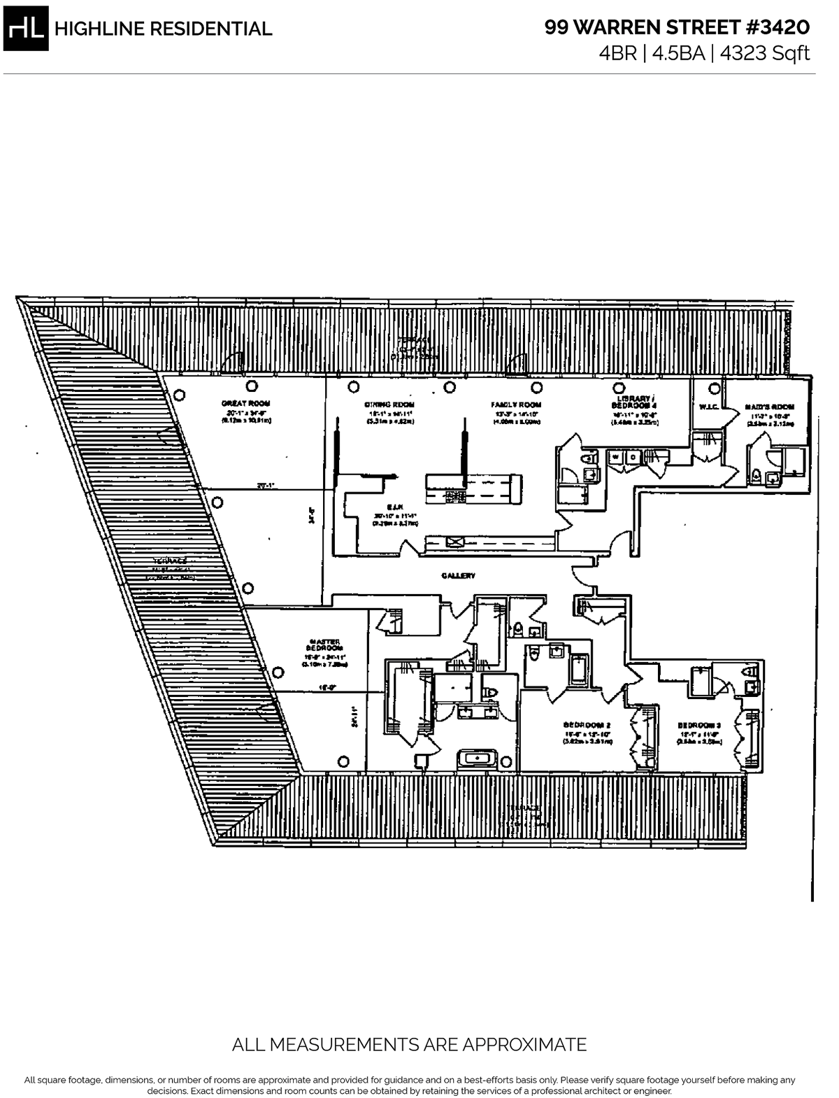 Photo for 101 Warren - 99 Warren Street And 101 Warren Street Condominium in Tribeca, Manhattan