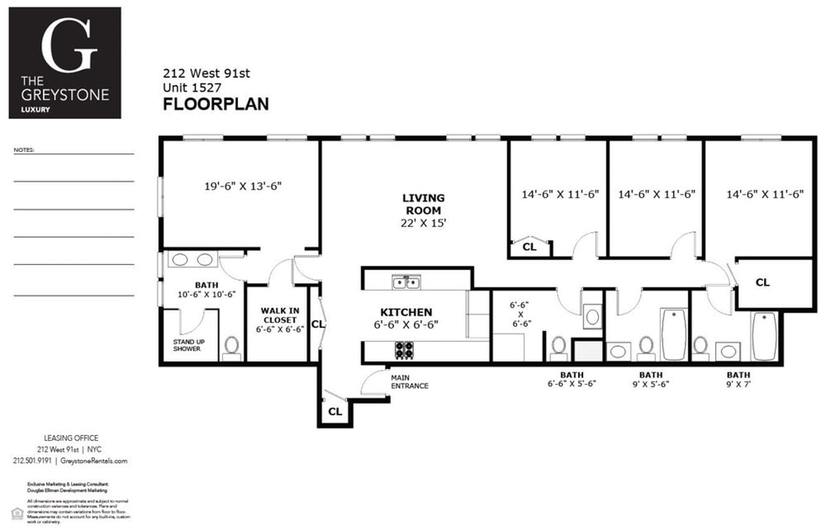 Photo for Greystone - 212 West 91St Street Rental Building in Upper West Side, Manhattan