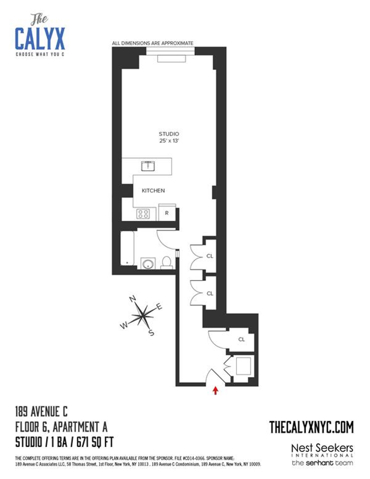 Photo for The Calyx - 189th Avenue C Condominium in East Village, Manhattan