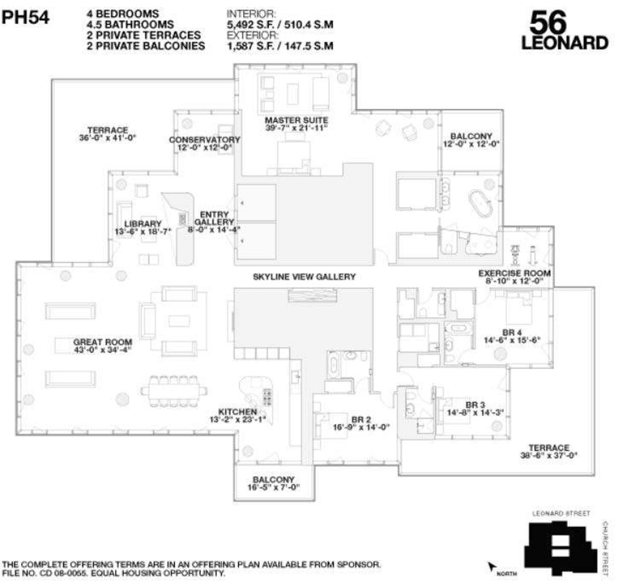 Photo for 56 Leonard - Jenga Building - 56 Leonard Street Condominium in Tribeca, Manhattan