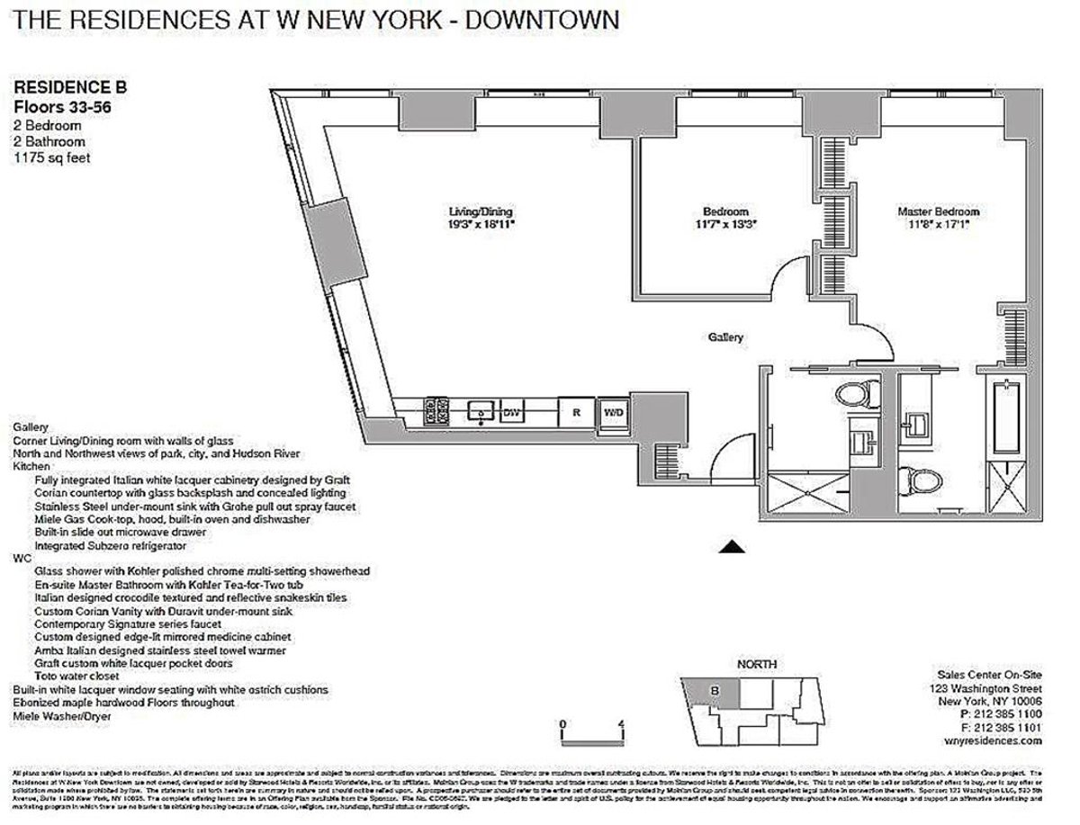 Photo for W Downtown Hotel & Residences - 123 Washington Street Condominium in Financial District, Manhattan
