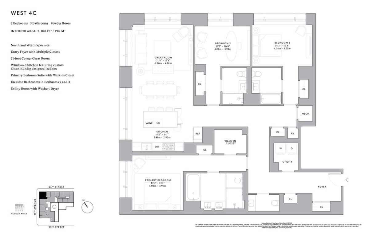 Photo for The Cortland - 555 West 22nd Street Condominium in Chelsea, Manhattan