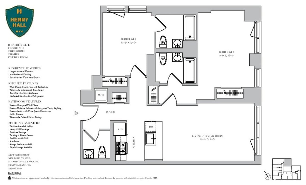 Photo for Henry Hall - 509 West 38th Street Condominium in , Manhattan
