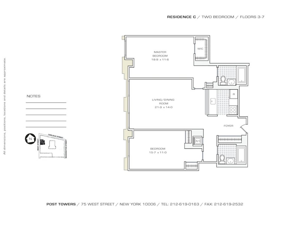 Photo for Post Towers - 75 West Street Rental Building in Financial District, Manhattan