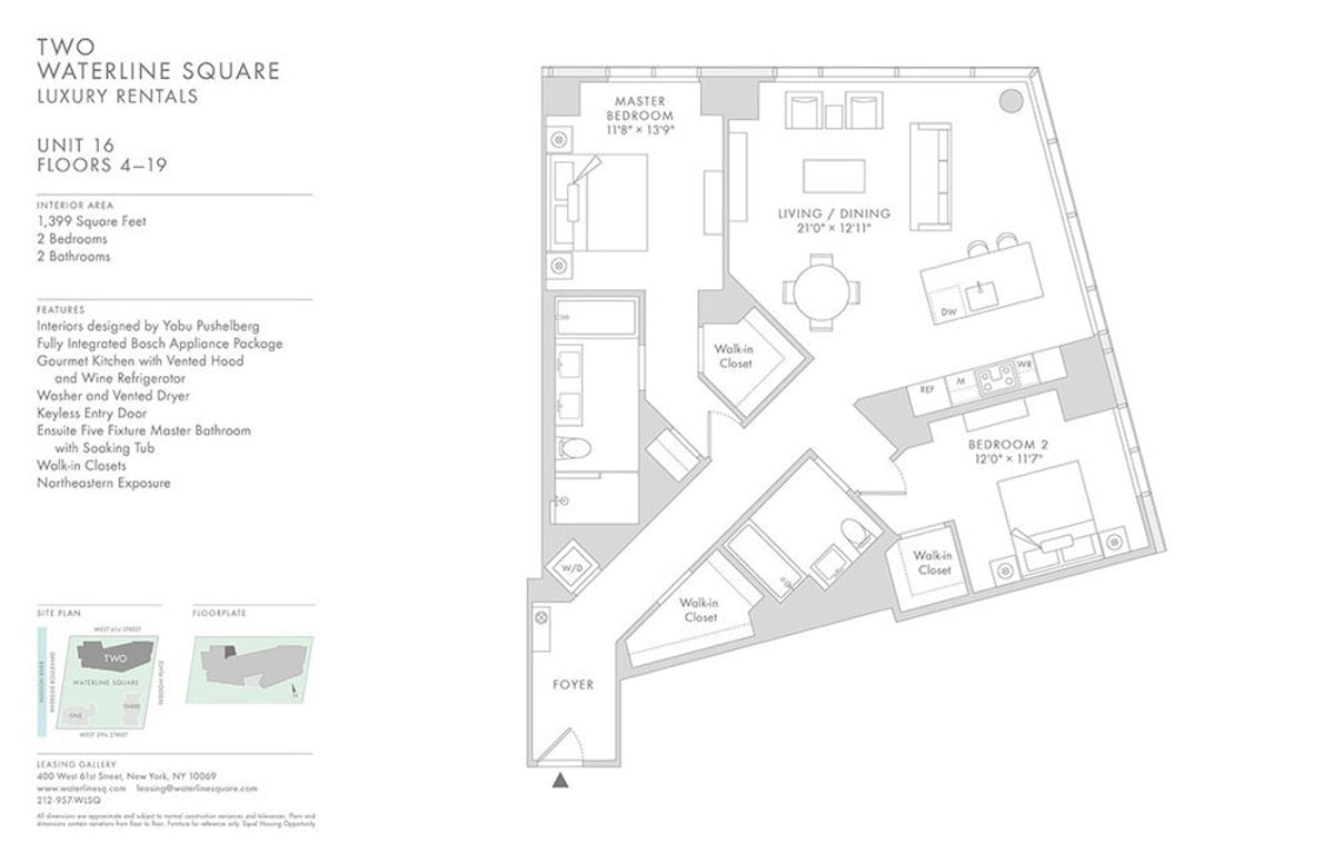 Photo for Two Waterline Square - 400 West 61St Street Condominium in Upper West Side, Manhattan