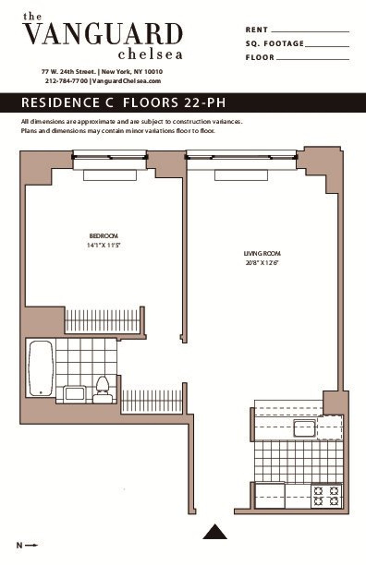 Photo for The Vanguard Chelsea - 77 West 24th Street Rental Building in Flatiron, Manhattan