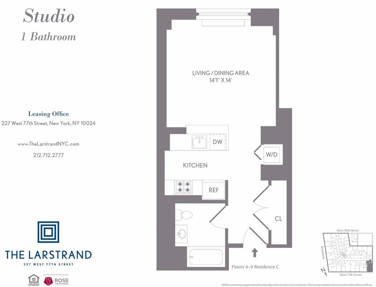 Photo for The Larstrand - 2180 Broadway Rental Building in Upper West Side, Manhattan