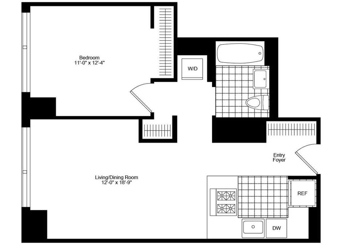 Photo for MiMA - 450 West 42nd Street Rental Building in x27;s Kitchen, None