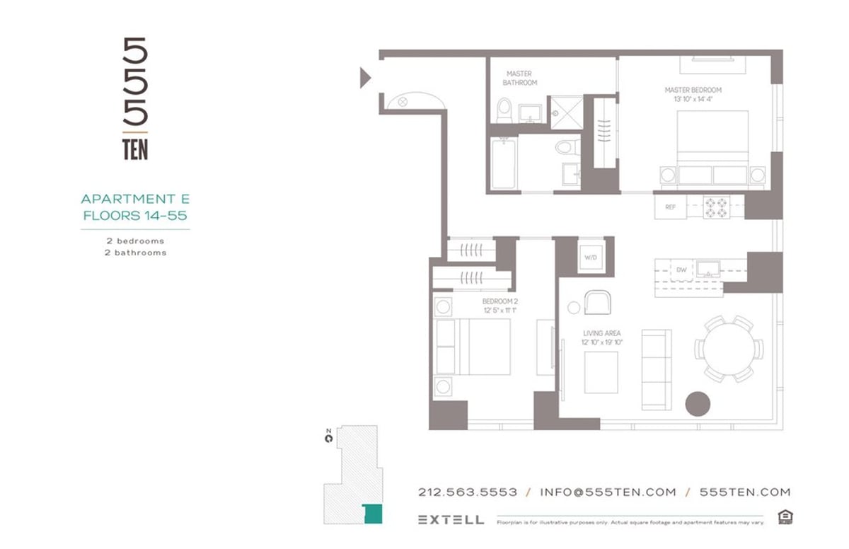 Photo for 555TEN - 555 10th Avenue Rental Building in Hudson Yards, None