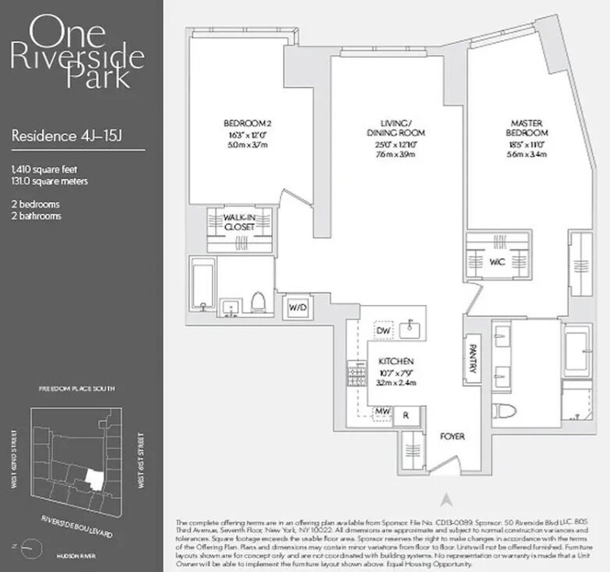 Photo for One Riverside Park - 50 Riverside Boulevard Condominium in Upper West Side, Manhattan