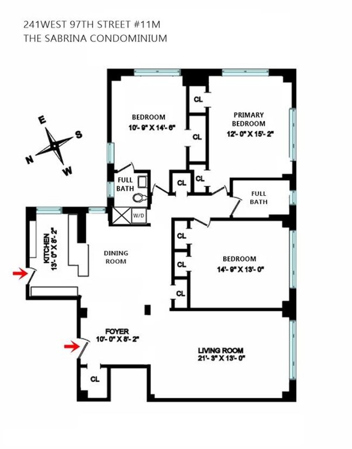 Photo for The Sabrina - 240 West 98th Street Condominium in Upper West Side, Manhattan