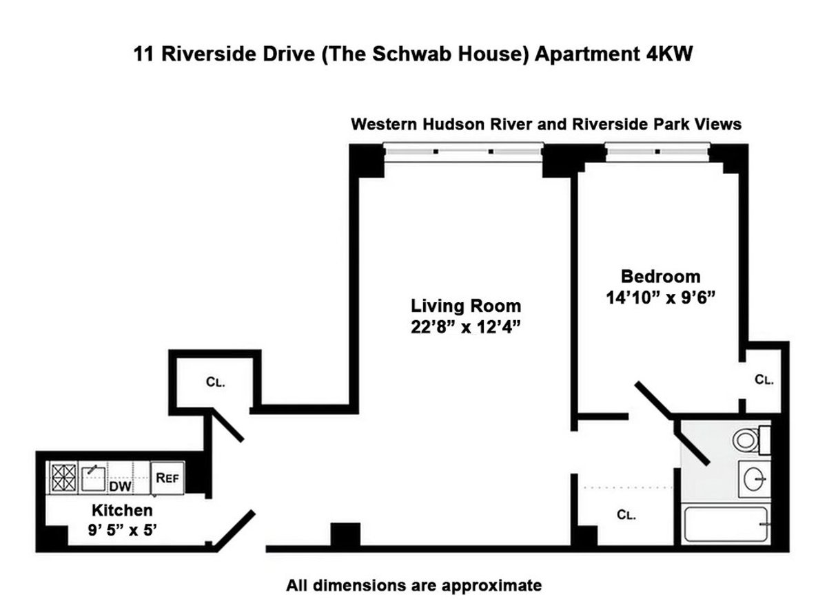 Photo for The Schwab House - 11 Riverside Drive Cooperative in Upper West Side, Manhattan
