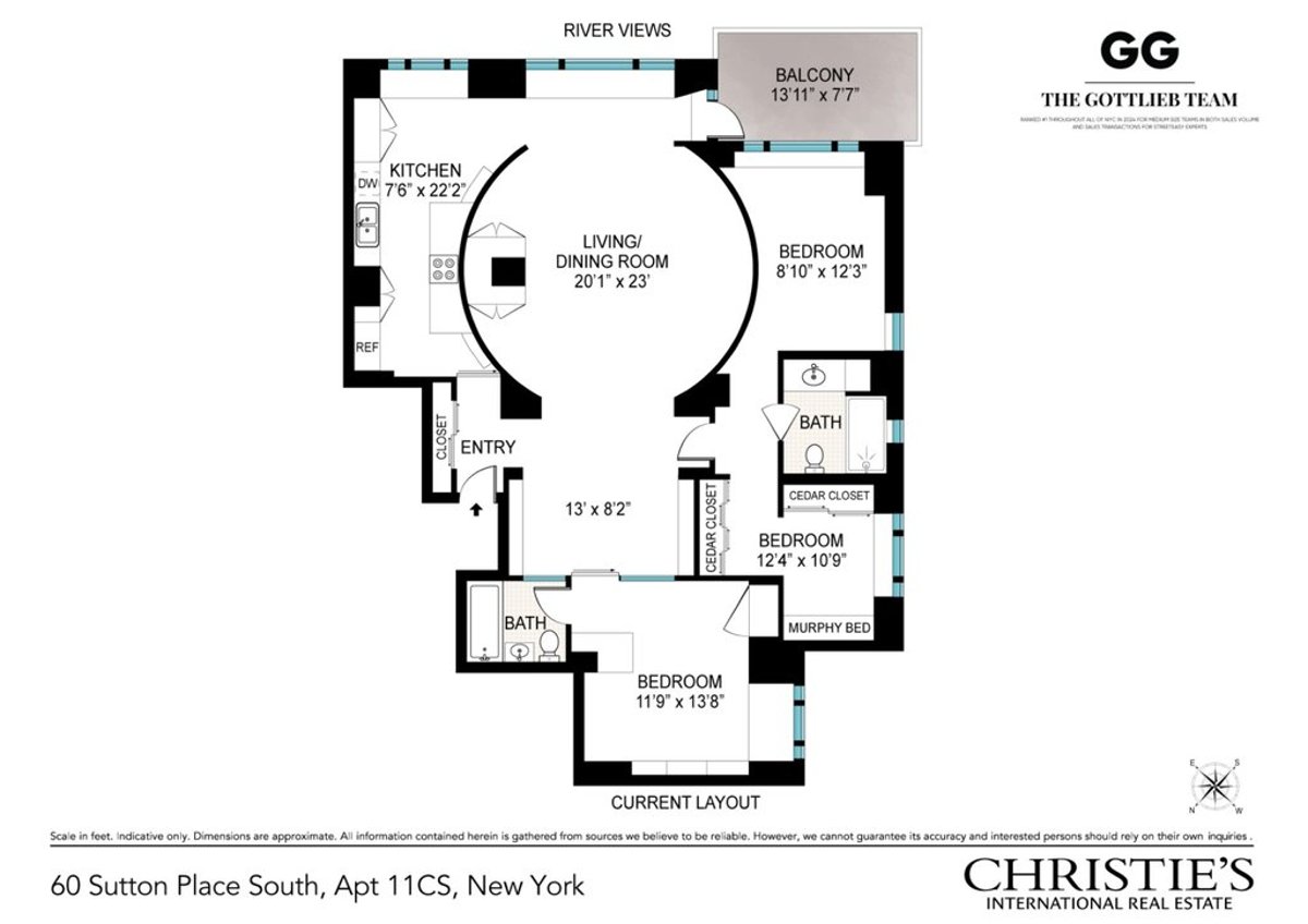 Photo for 60 Sutton Place South - 60 Sutton Place South Cooperative in Midtown East, Manhattan