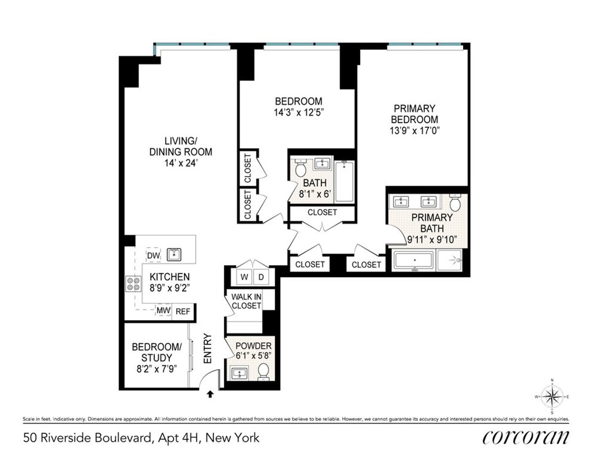 Photo for One Riverside Park - 50 Riverside Boulevard Condominium in Upper West Side, Manhattan