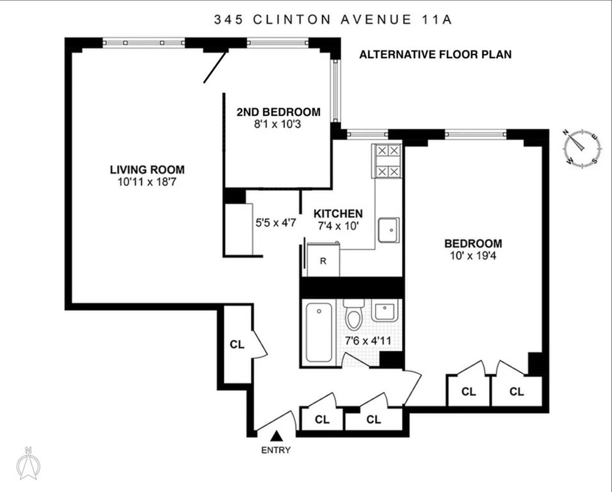 Photo for Clinton Hills Coops - 345 Clinton Avenue Cooperative in Clinton Hill, Brooklyn