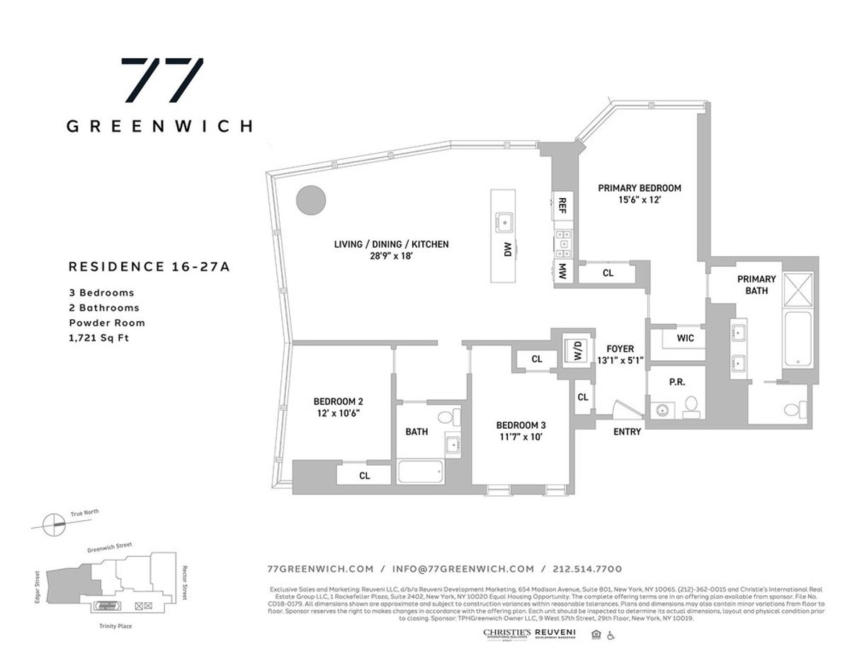 Photo for 42 Trinity Place - 77 Greenwich Condominium in Financial District, Manhattan