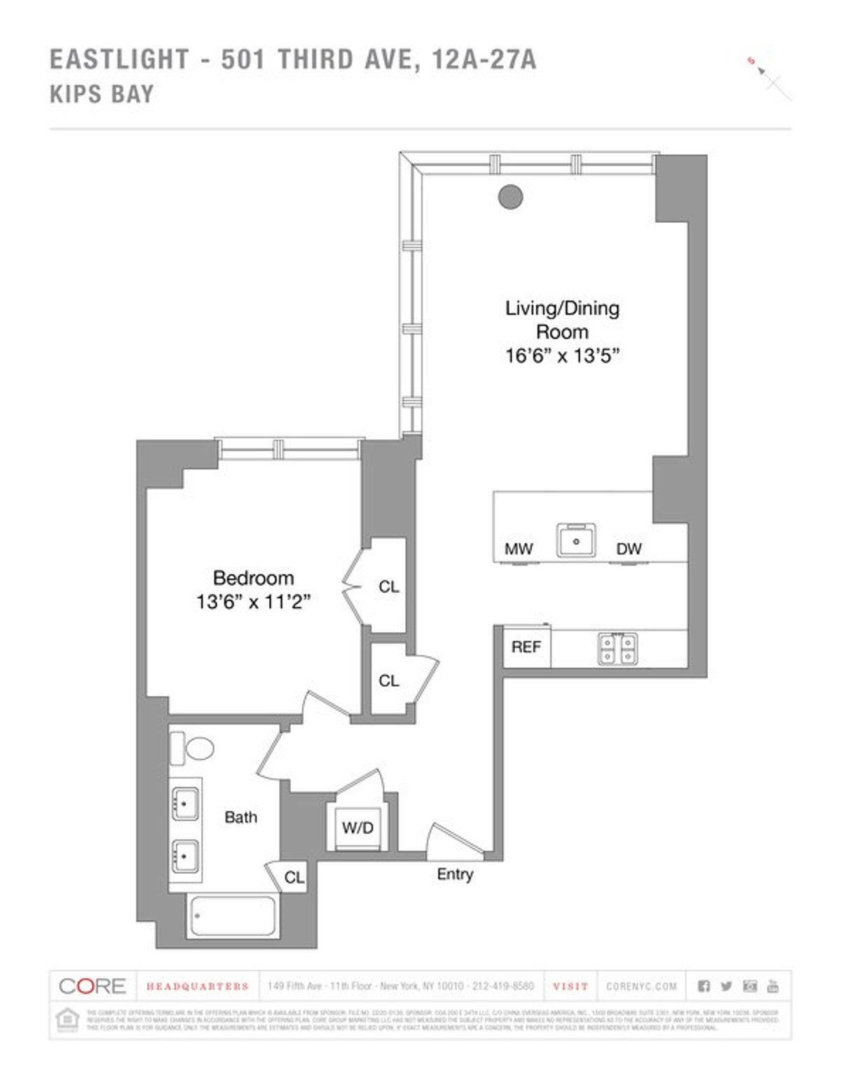 Photo for Eastlight - 501 Third Avenue Condominium in Kips Bay, Manhattan