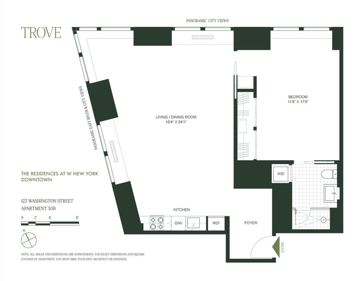 Photo for W Downtown Hotel & Residences - 123 Washington Street Condominium in Financial District, Manhattan
