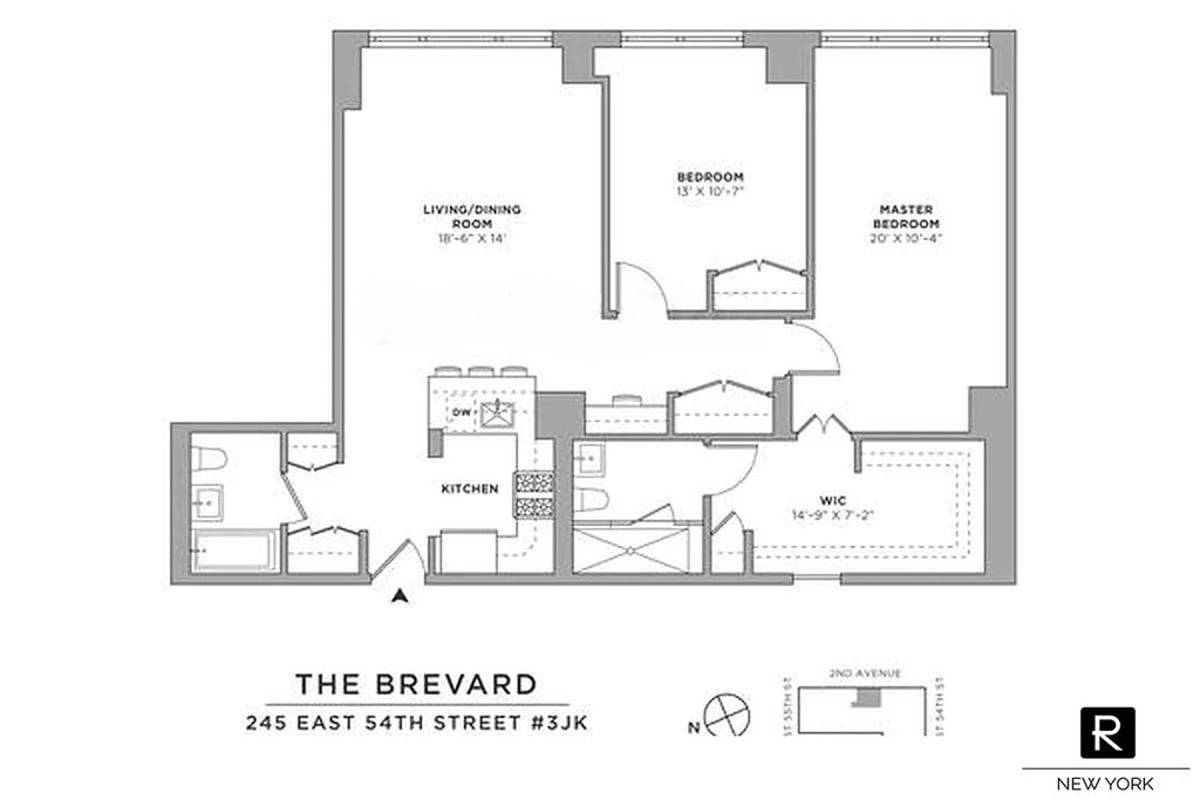 Photo for The Brevard - 245 East 54th Street Cooperative in Midtown East, Manhattan