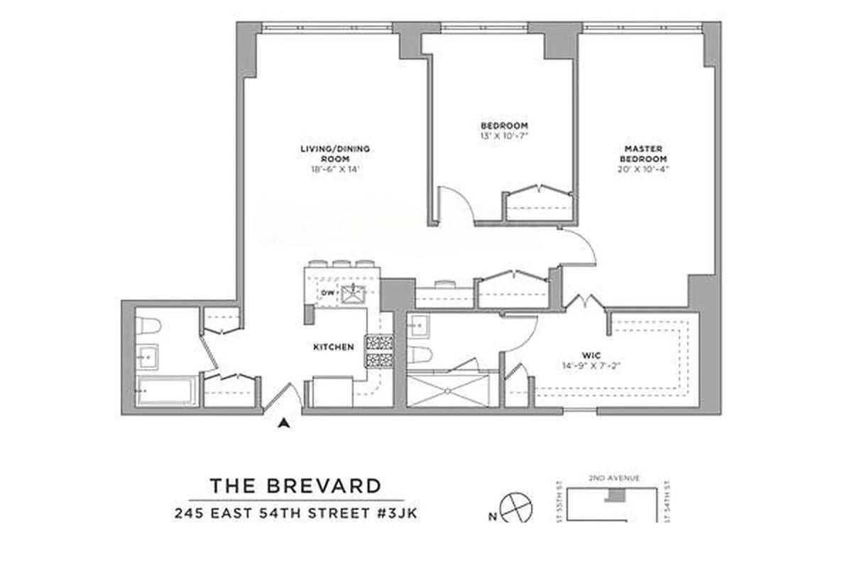 Photo for The Brevard - 245 East 54th Street Cooperative in Midtown East, Manhattan