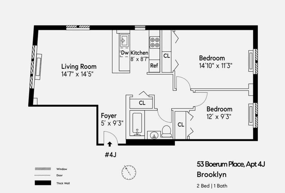 Photo for Boulevard East - 53 Boerum Place Condominium in Boerum Hill, Brooklyn