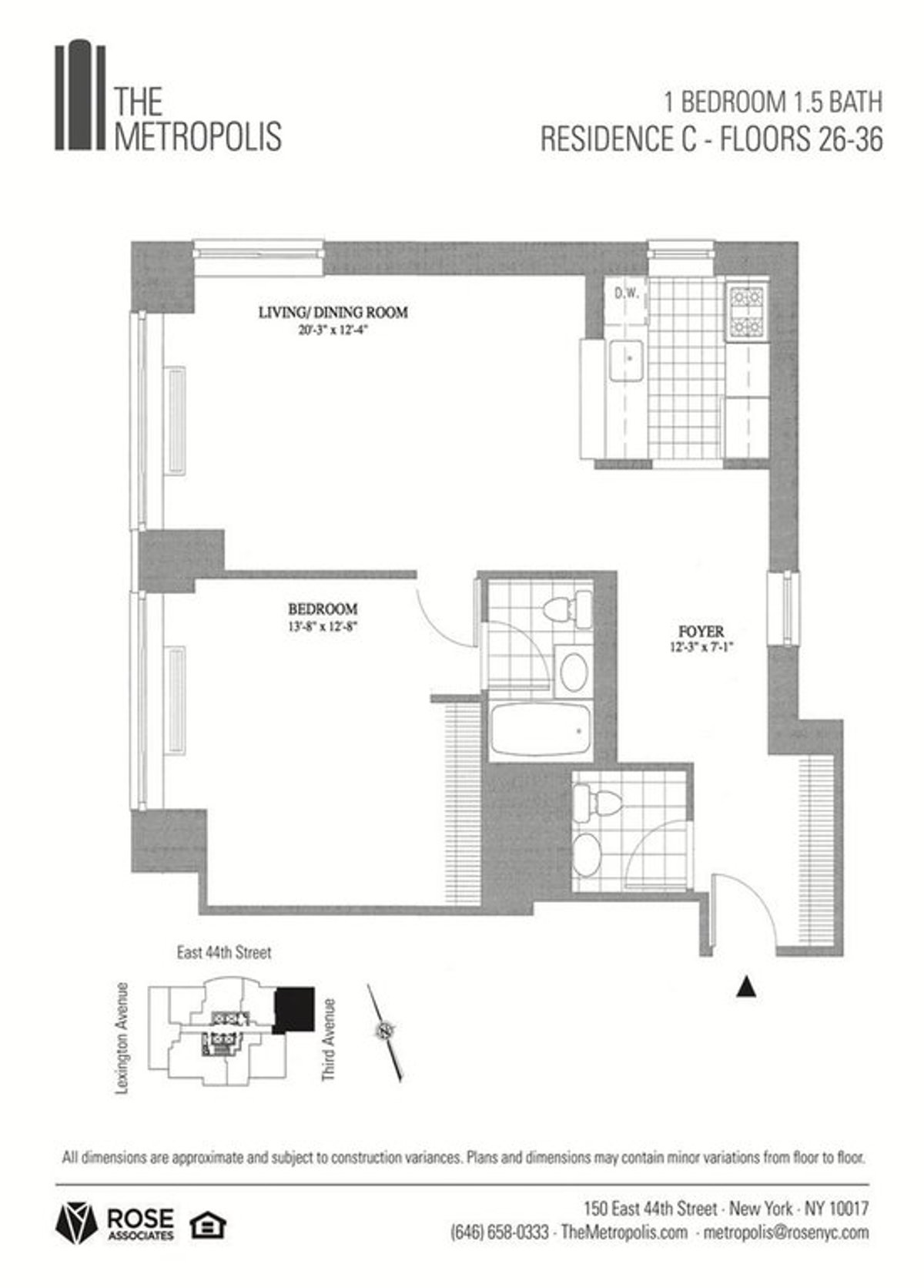 Photo for The Metropolis - 150 East 44th Street Rental Building in Turtle Bay, Manhattan