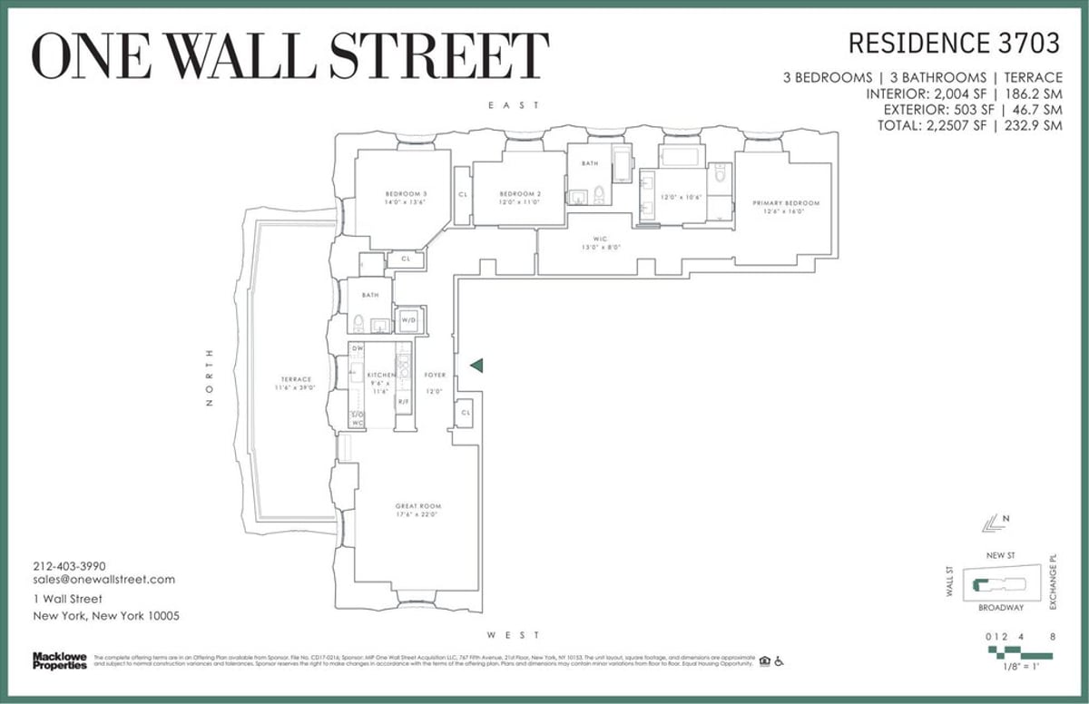 Photo for One Wall Street - 99-101 Wall Street Condominium in Financial District, Manhattan