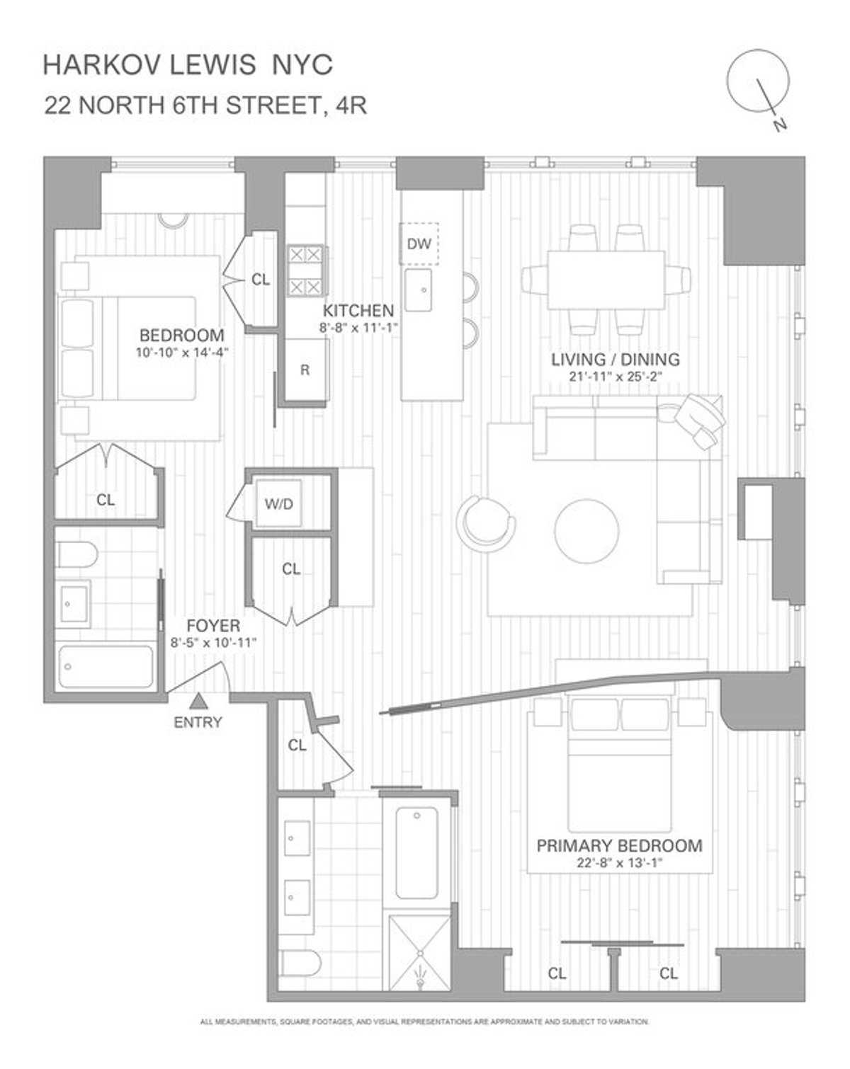 Photo for The Edge South Tower - 22 North 6th Street Condominium in Williamsburg, Brooklyn