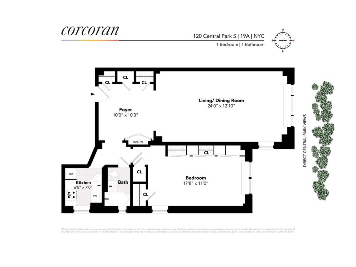 Photo for The Berkeley House - 120 Central Park South Cooperative in Midtown, Manhattan