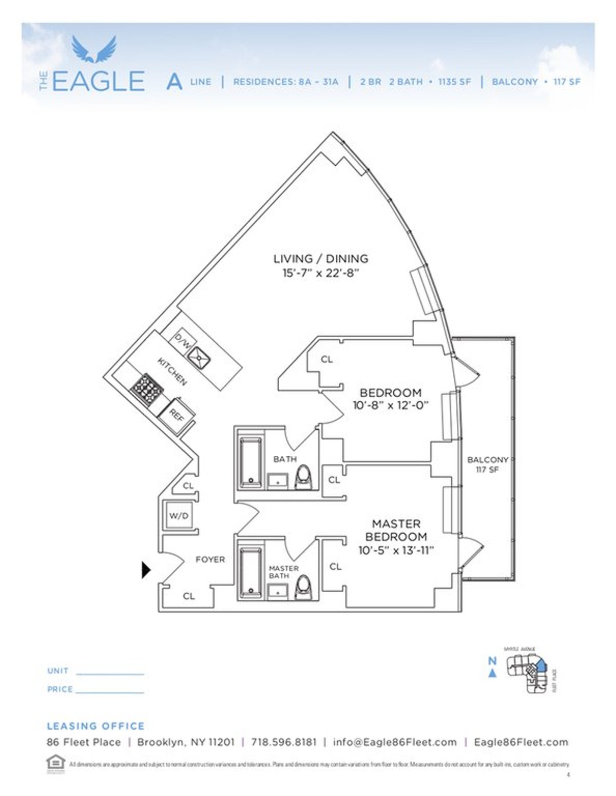 Photo for The Eagle - 86 Fleet Place Rental Building in Fort Greene, Brooklyn