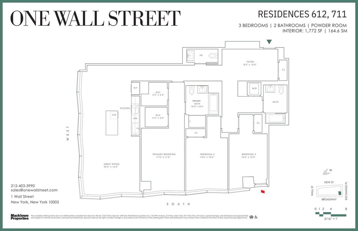 Photo for One Wall Street - 99-101 Wall Street Condominium in Financial District, Manhattan