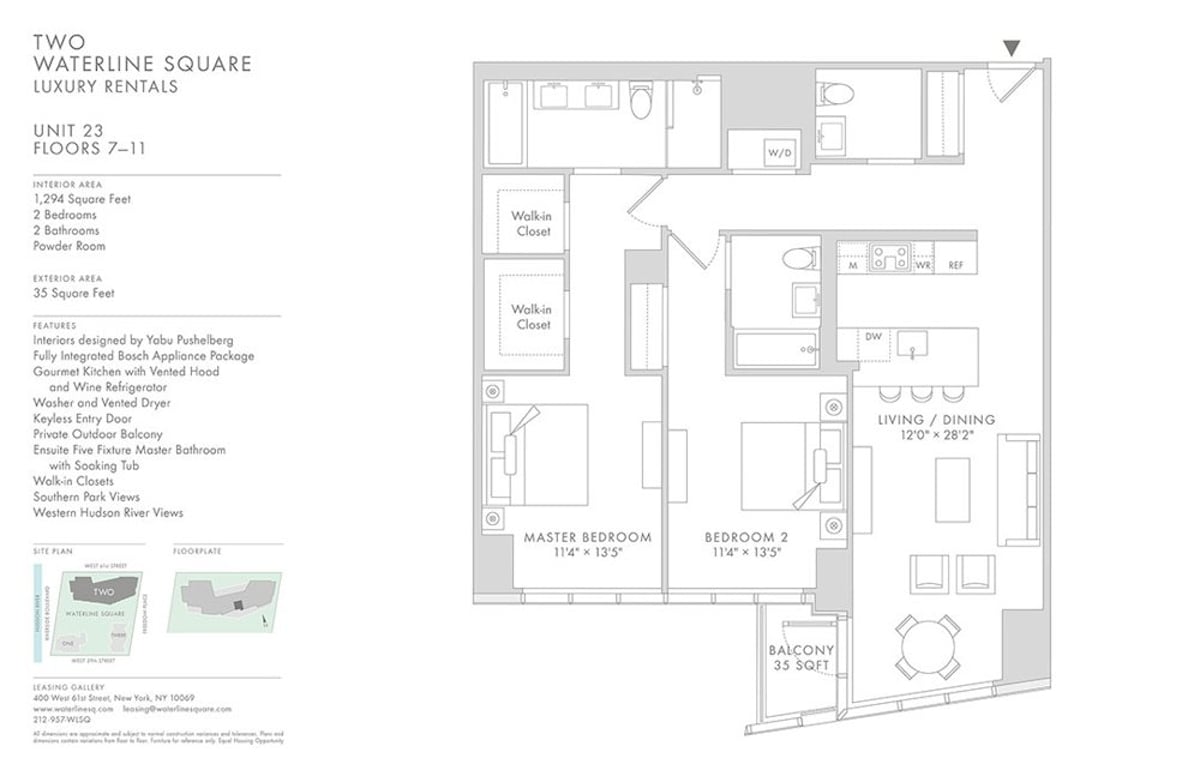 Photo for Two Waterline Square - 400 West 61St Street Condominium in Upper West Side, Manhattan