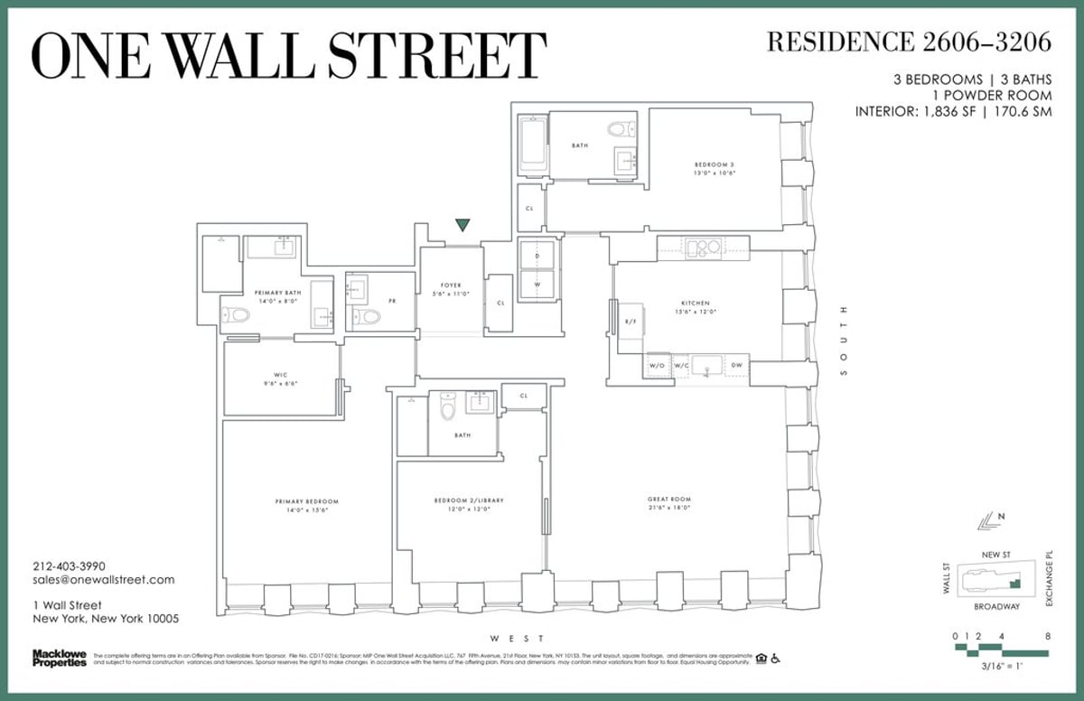 Photo for One Wall Street - 99-101 Wall Street Condominium in Financial District, Manhattan