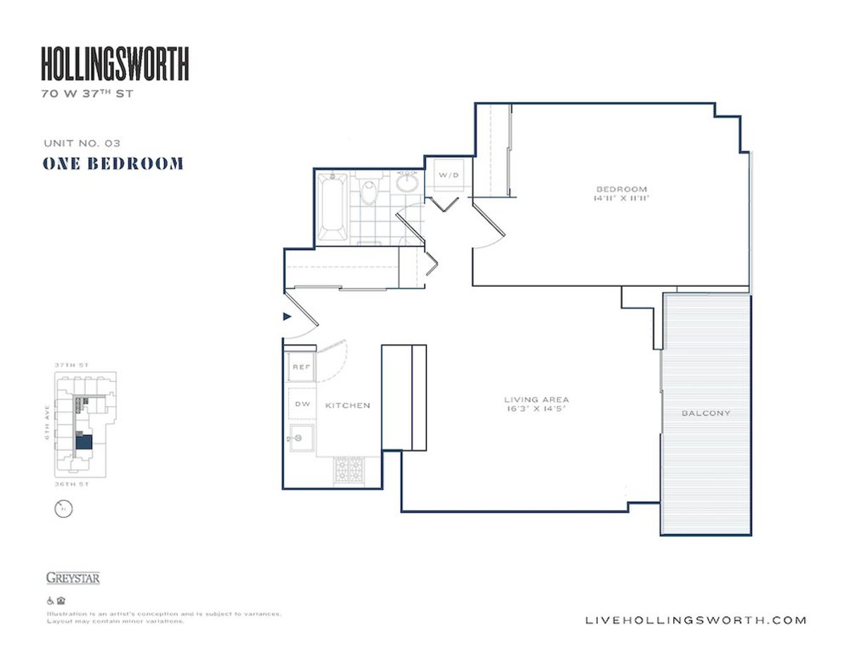 Photo for Quincy New York - 980th Avenue Of The Amer Rental Building in Midtown, Manhattan