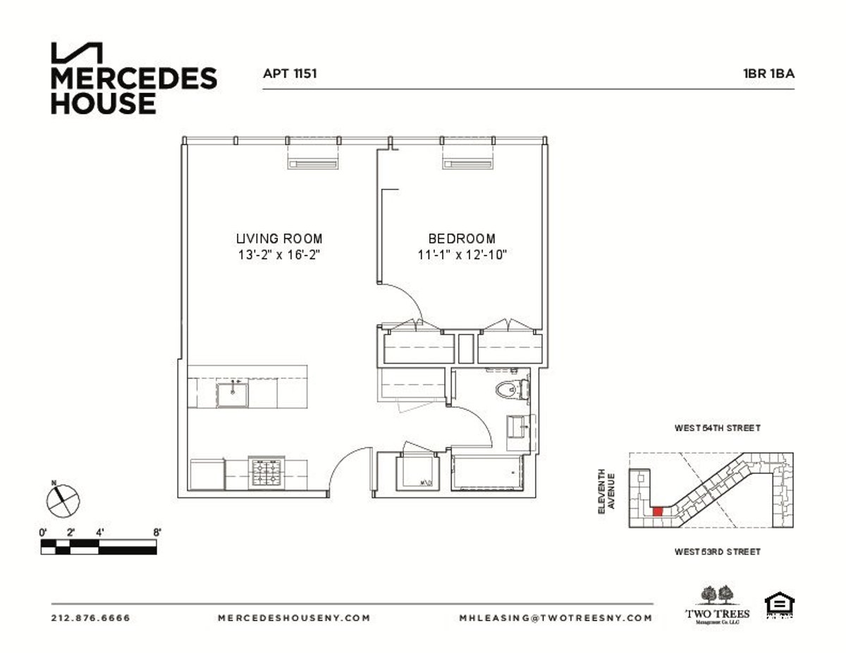 Photo for Mercedes House - 550 West 54th Street Condominium in x27;s Kitchen, Manhattan