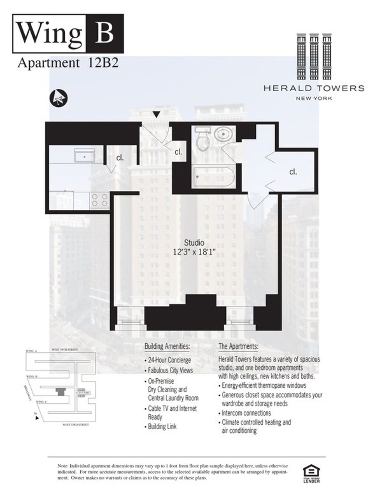 Photo for Herald Towers NYC - 50 West 34th Street Rental Building in Midtown, Manhattan