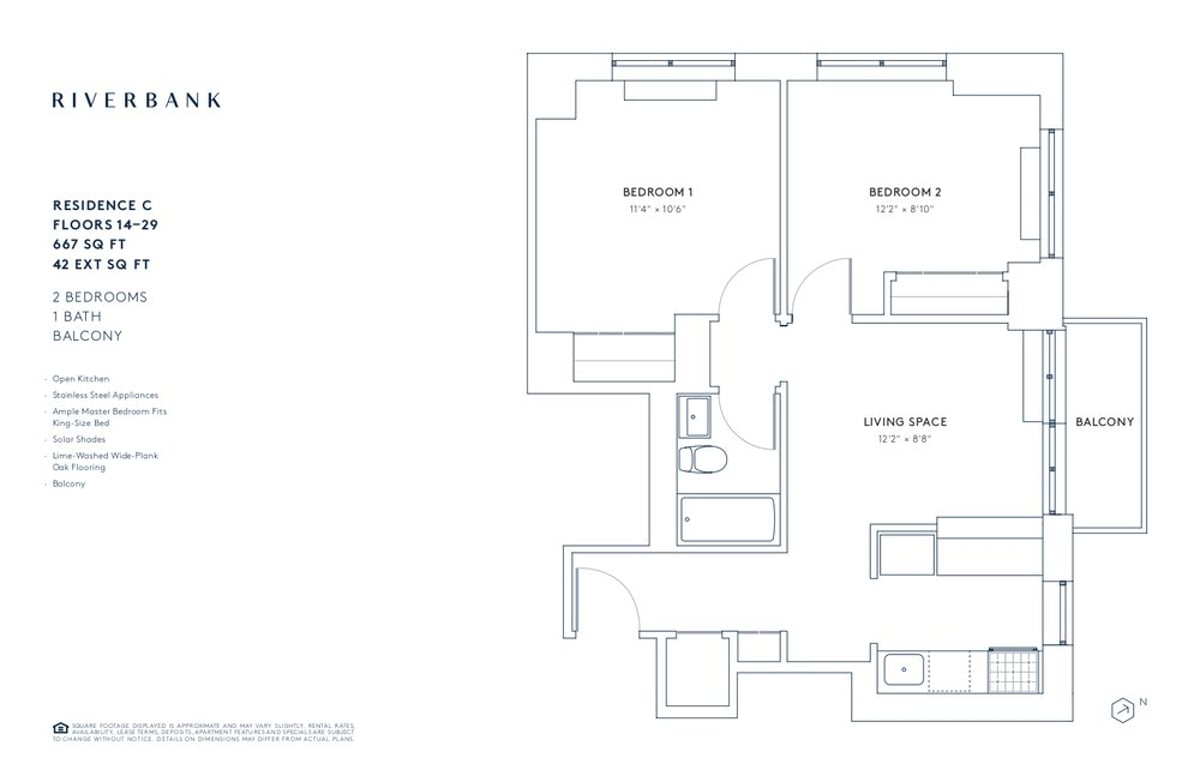 Photo for Riverbank - 560 West 43rd Street Rental Building in Hell's Kitchen, Manhattan