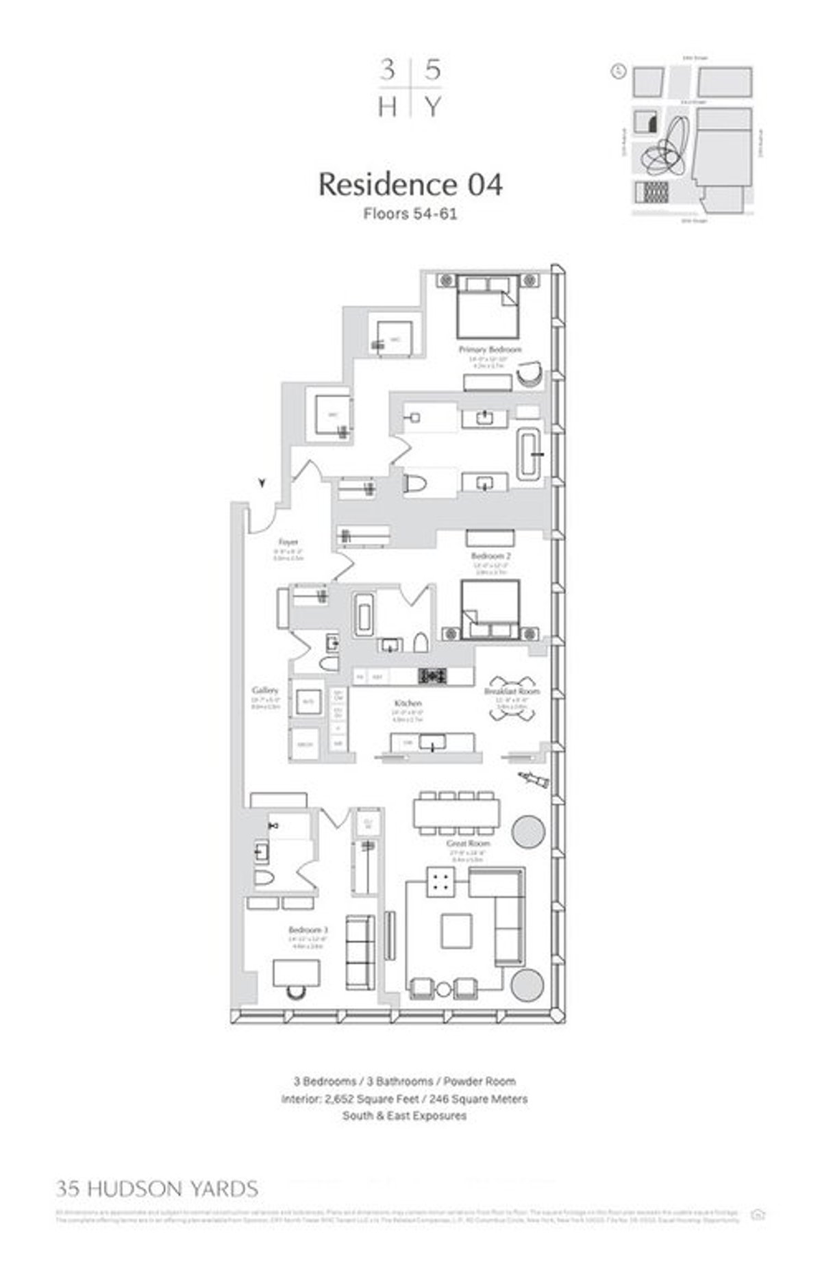 Photo for 35 Hudson Yards - 35 Hudson Yards Condominium in Hudson Yards, Manhattan