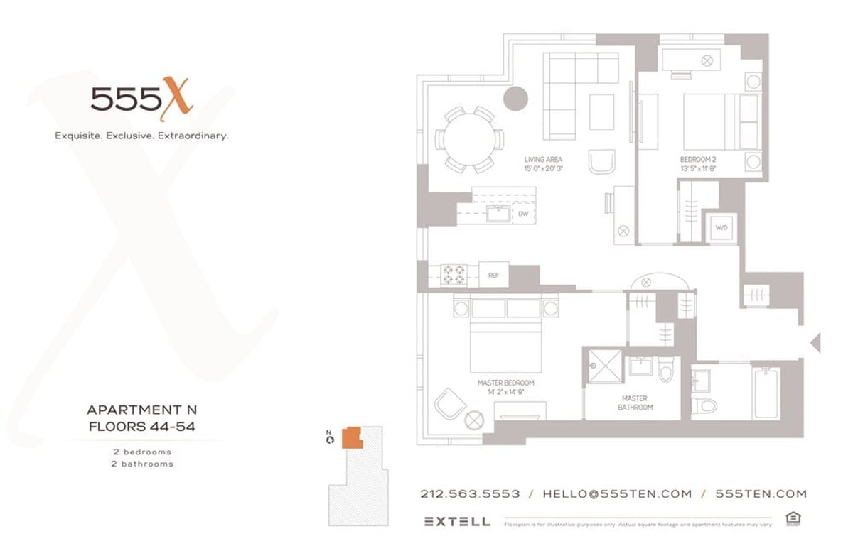 Photo for 555TEN - 555 10th Avenue Rental Building in Hudson Yards, Manhattan