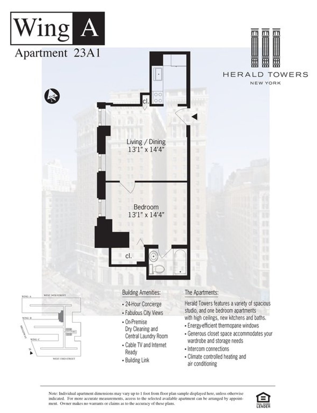 Photo for Herald Towers - 50 West 34th Street Condominium in Midtown South, Manhattan