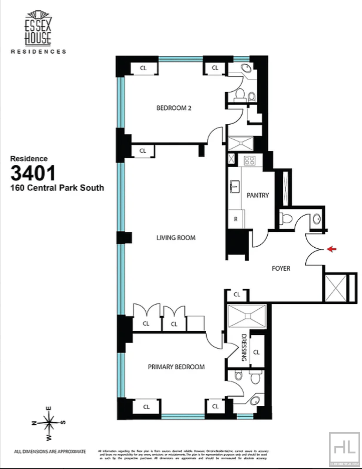 Photo for JW Marriott Essex House - 160 Central Park South Condominium in Midtown, Manhattan