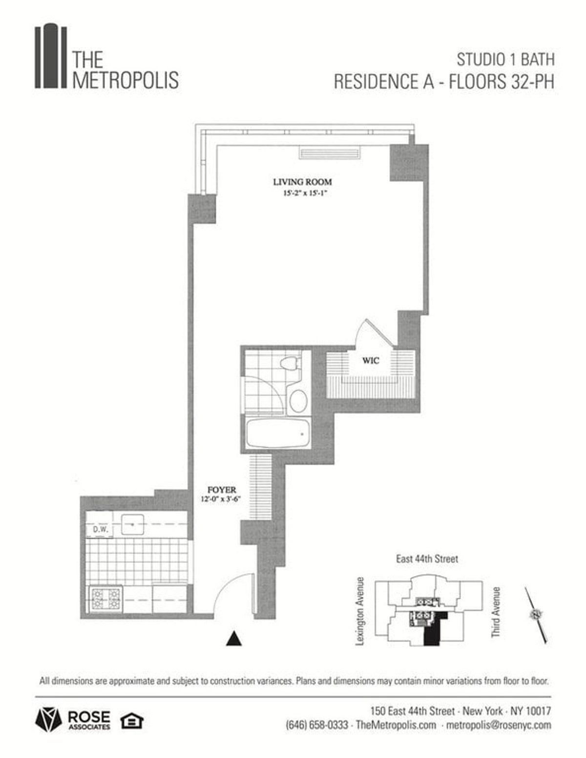 Photo for The Metropolis - 150 East 44th Street Rental Building in Turtle Bay, Manhattan