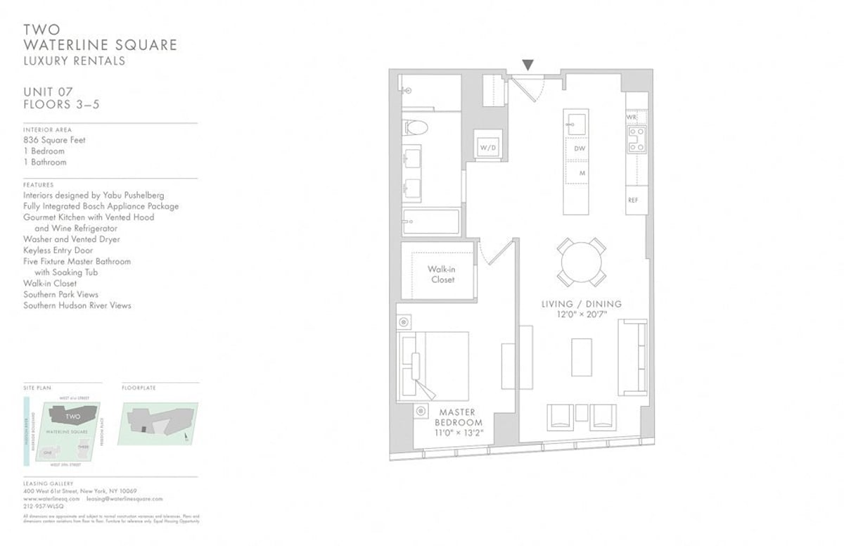 Photo for Two Waterline Square - 400 West 61St Street Condominium in Upper West Side, Manhattan